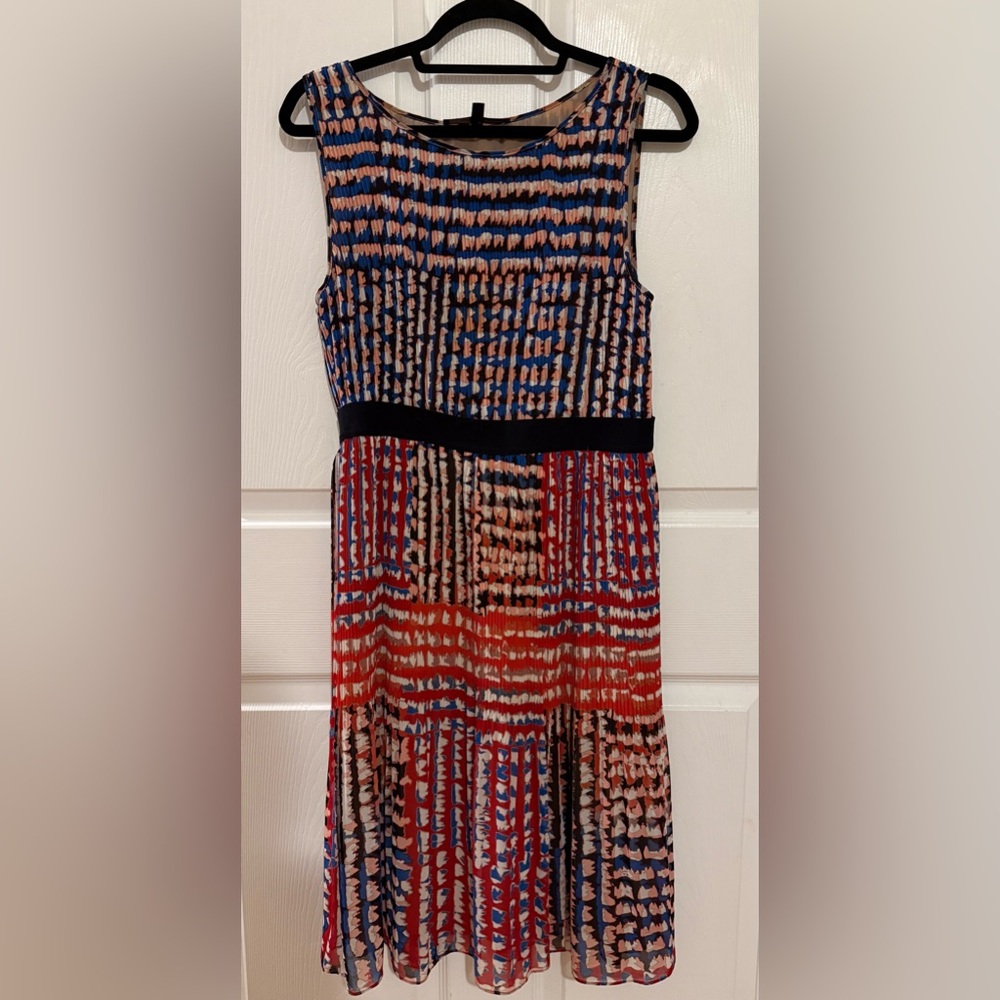BCBGMaxAzria Multicolor Sleeveless Dress